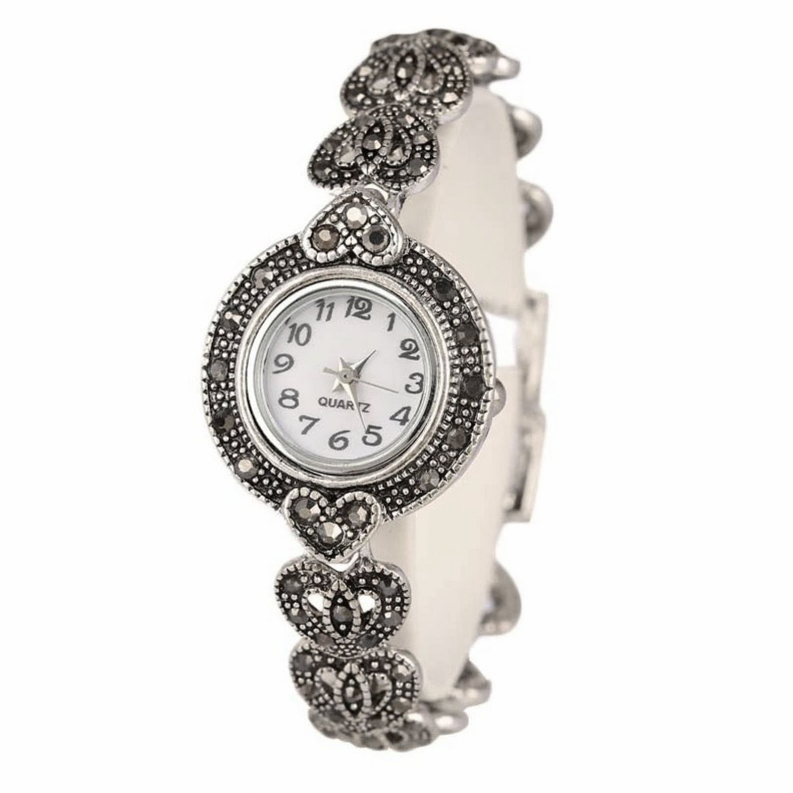 Часы Quartz женские серебро